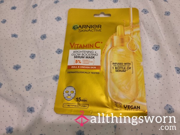 Worn Used Dirty Facemask