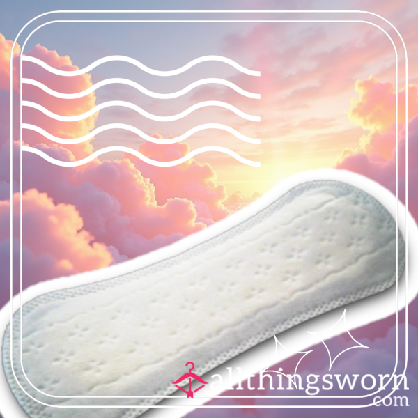 Worn Used Panty Liner 💋