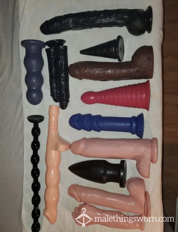 Worn Used Toys Available To Buy. Some Unclean