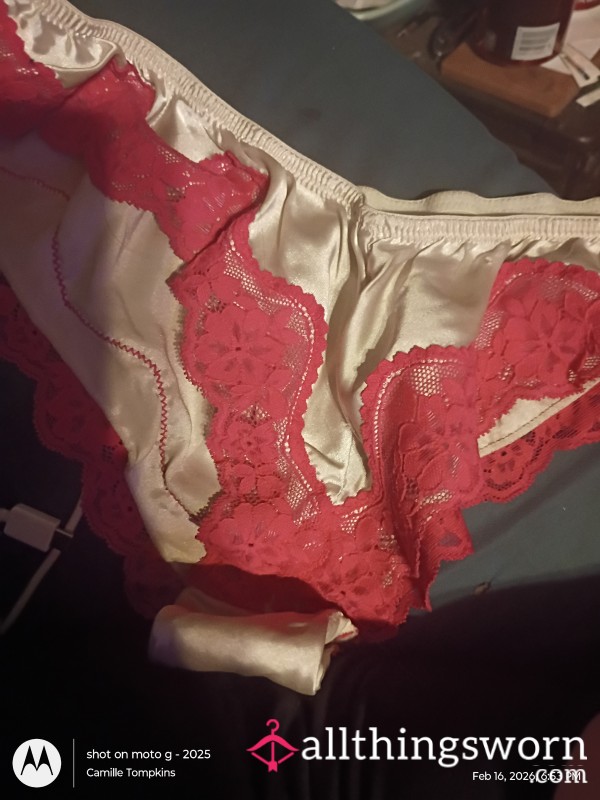 Worn Valentine's Panties