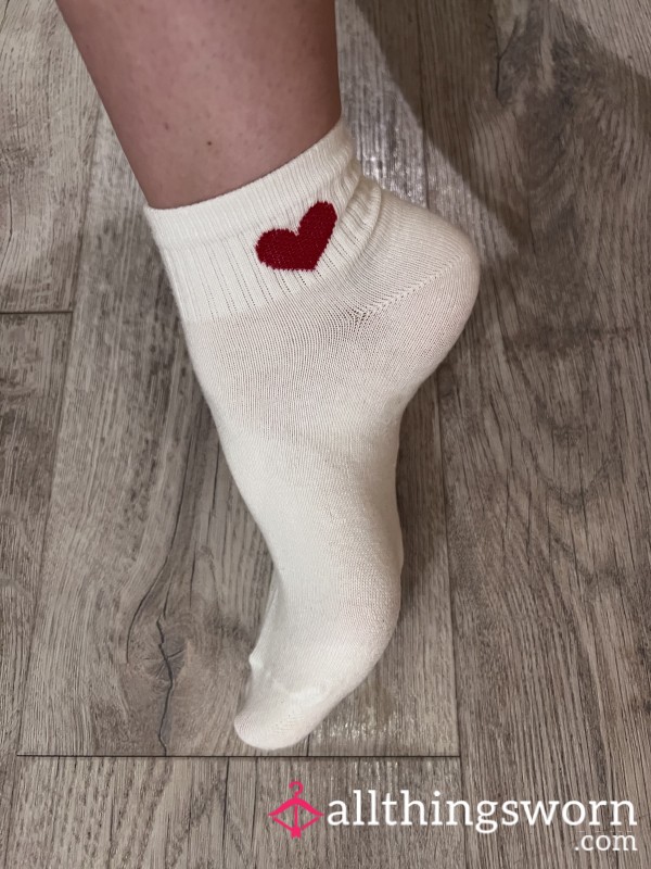 Well Worn Grubby, White Socks