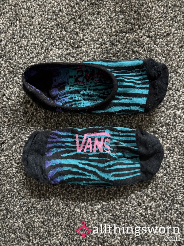 Airport Worn Vans No Show Socks