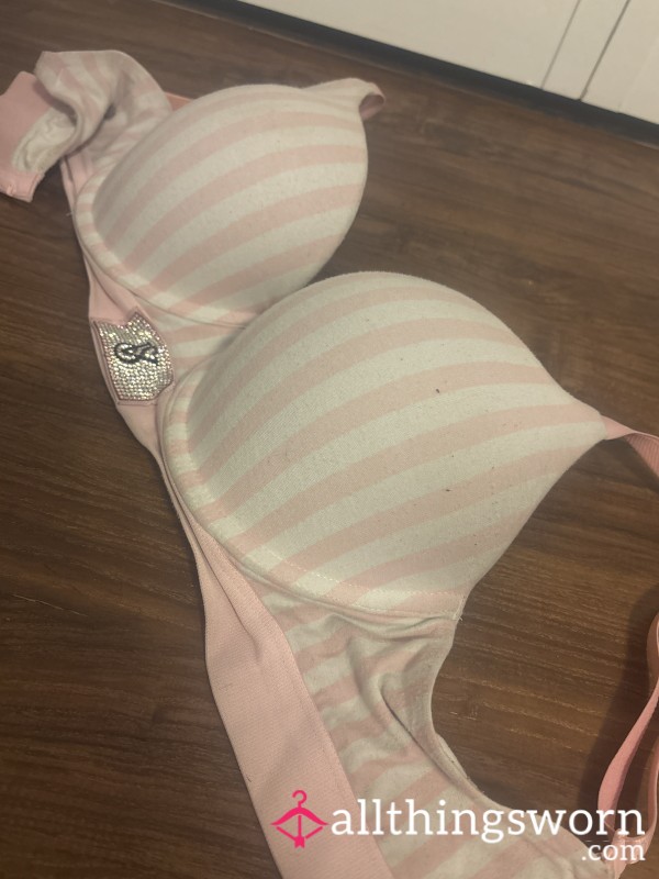 Worn Victorias Secret Bra Double D