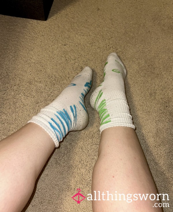 Worn Volleyball Socks ;)) Life-long Athlete