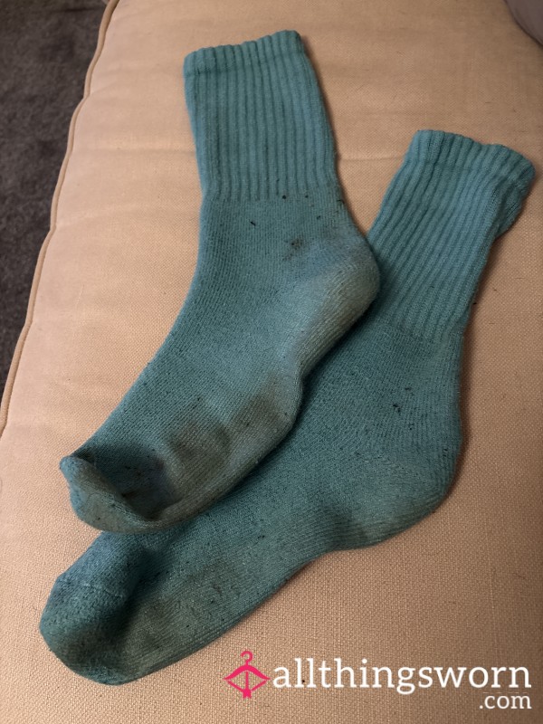 Worn Walking Socks Size 6