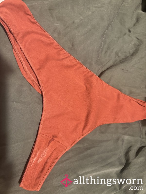 Worn Wet Thong