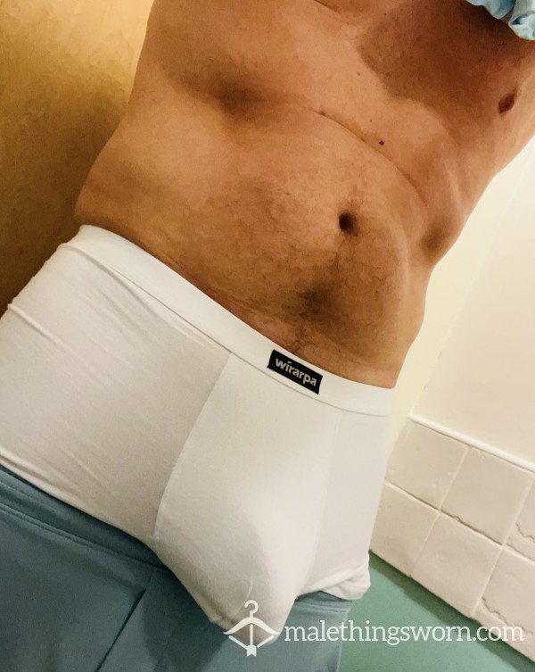 Gruff’s White Boxers 🤍🔥