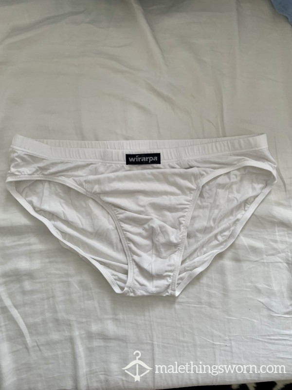 Worn White Brief