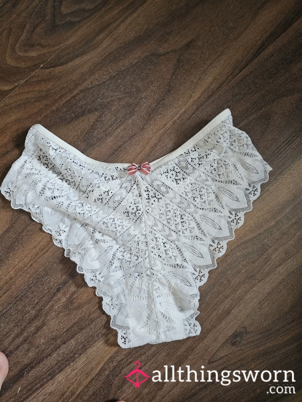 Worn White Panty