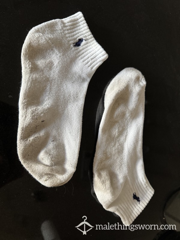 Worn White Polo Socks