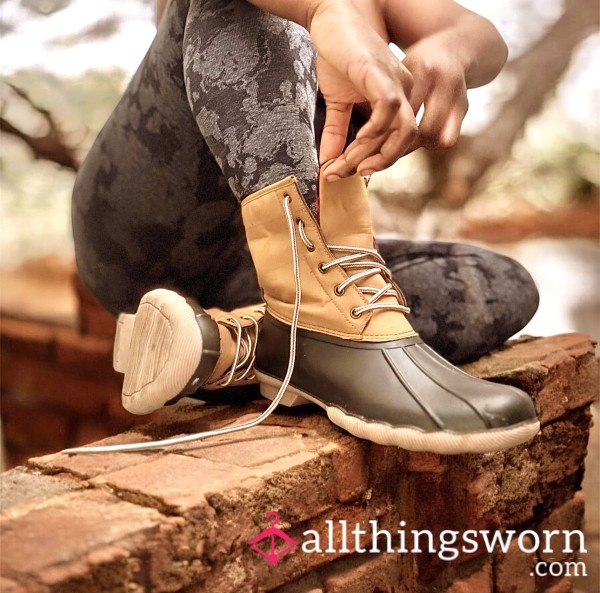 Worn Wilderness Boots