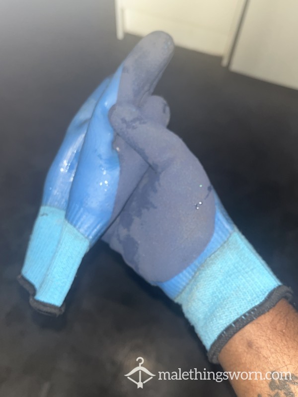 Worn Work Gloves, Long-Term Use (On Duty & Home)