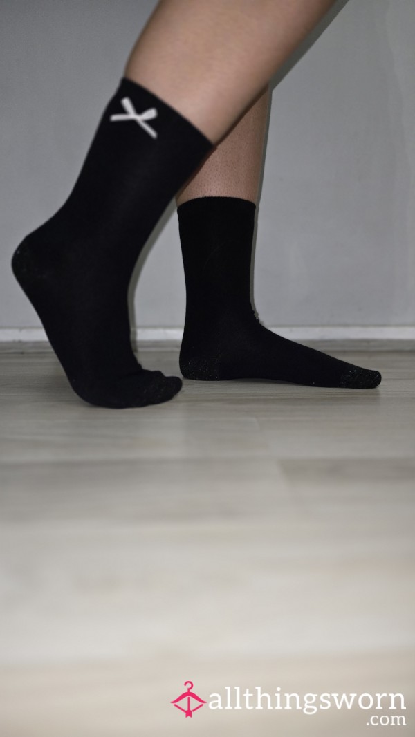 WORN WORK SOCKS 12 HOURS IN HOsp*tAL