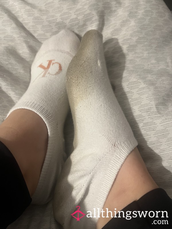 White Calvin Klein Socks