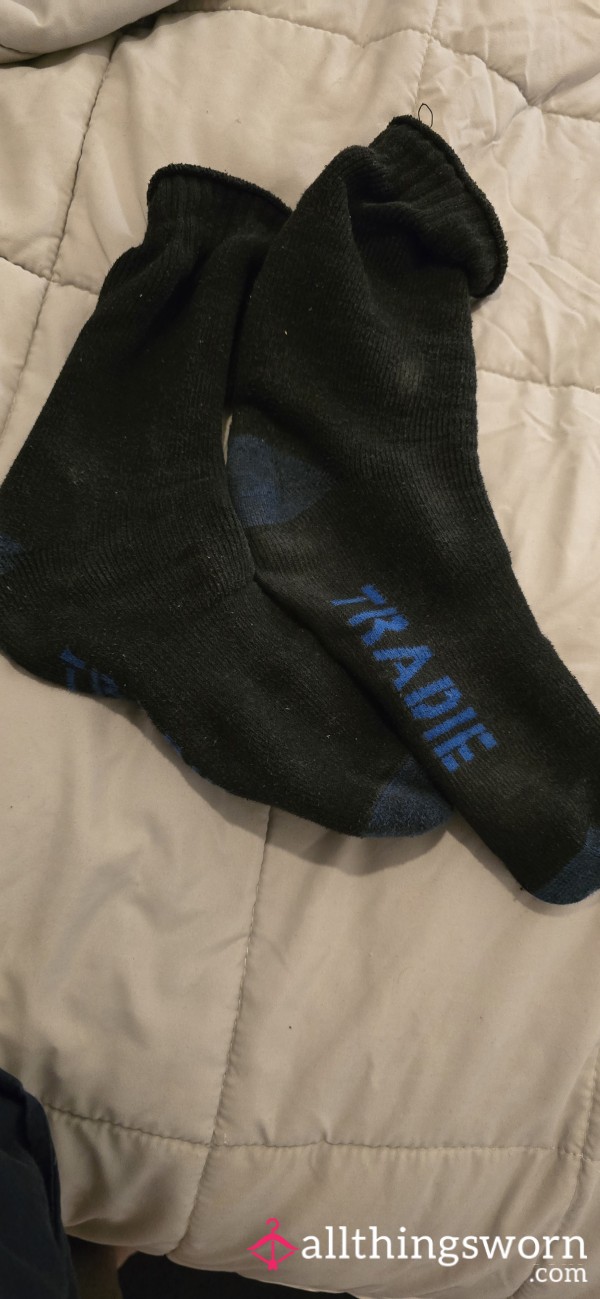 Worn Work Socks