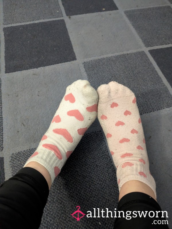 Worn Work Socks (sweaty)
