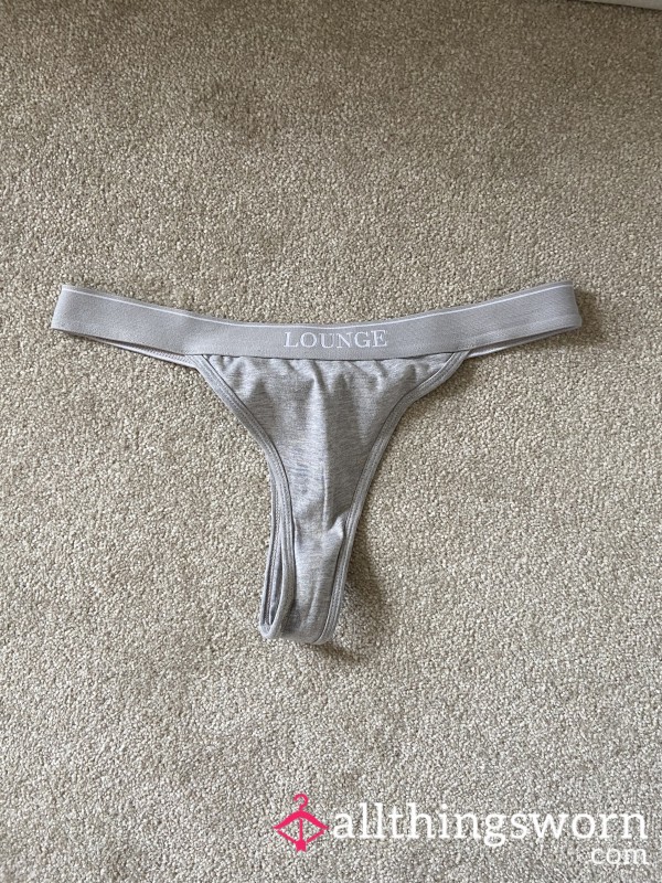 Worn Workout Thong