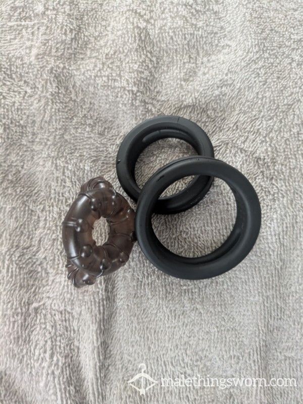 Worn/Used C*ck Rings 😌