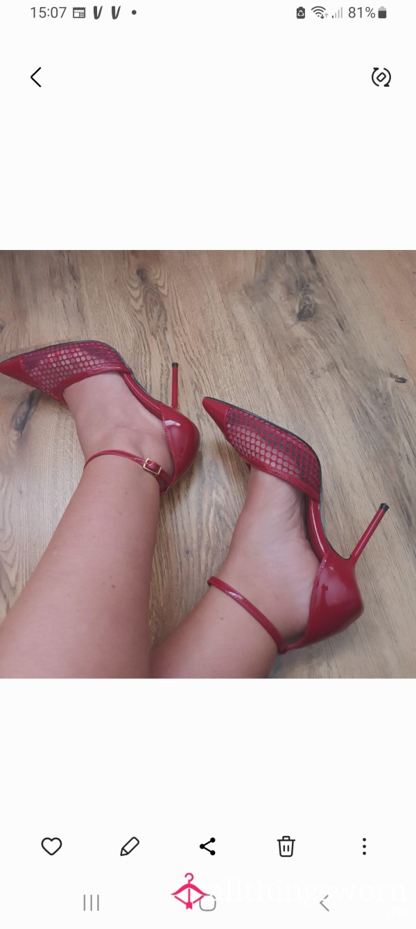 HEEL LOVERS..REQUEST WHAT YOU LOVE TO SEE ME DOING IN THESE S**Y HEELS
