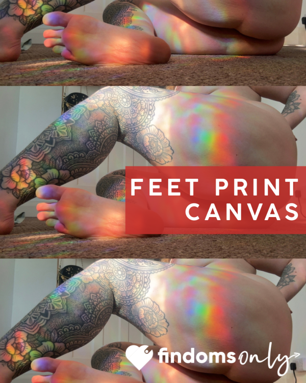 Worship Belongs On Display 👣🎨 Physical Canvas
