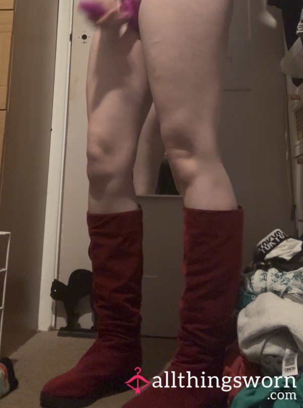 Worship My Boots & D*ck (strapon) At The Same Time
