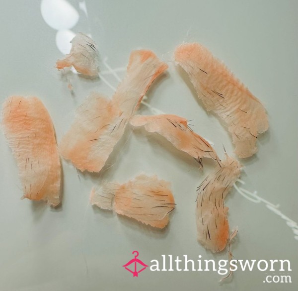 ✨Worship My Ephemeral Intimacy: Used Wax Strips From Your Goddess✨