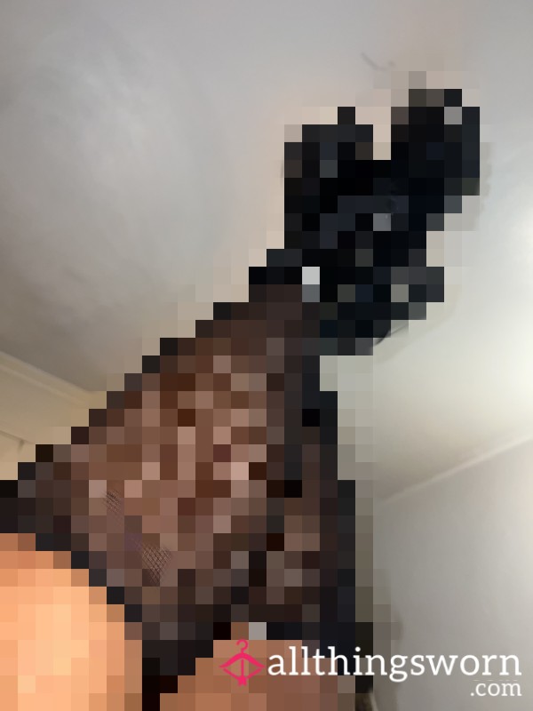 🖤 Worship My Skull‑Stamped Jeffrey Campbell Legion Boots – Multi‑Angle + Nylon Knee‑Highs 🖤