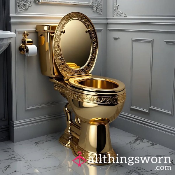 Worship My Toilet - (photo)