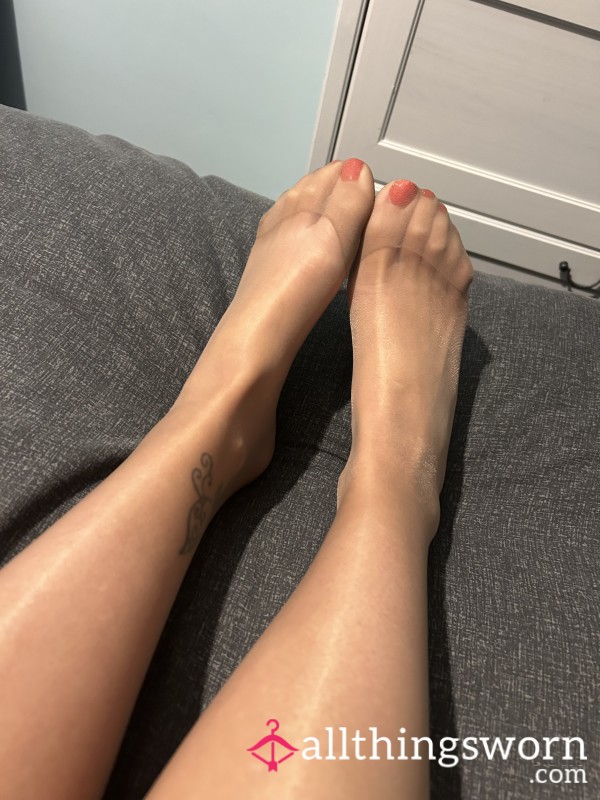 Wrapped In Nude Pantyhose