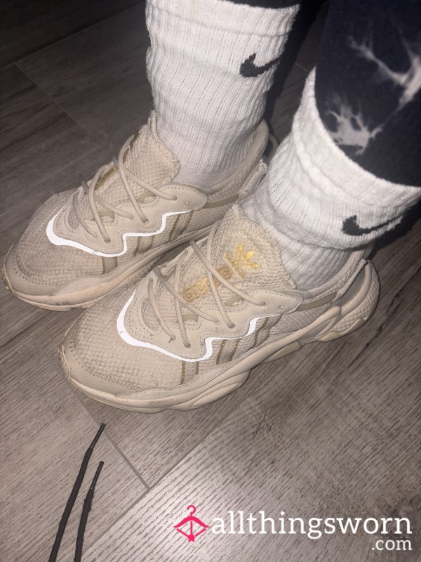 Wrecked Adidas Ozweeeegos For You To C*m In