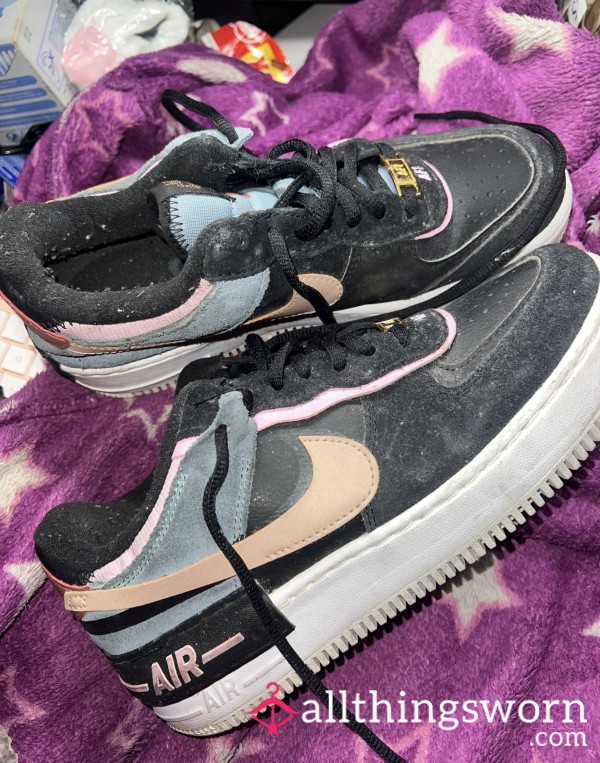 👟 Wrecked Air Forces  Suede Destroyed, Soles Filthy, Scent Locked