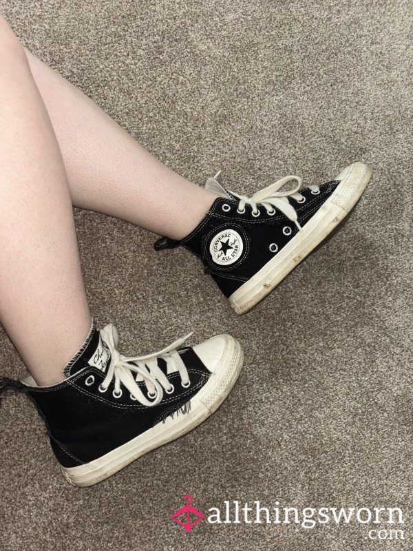 Wrecked  High Top Converse 👟
