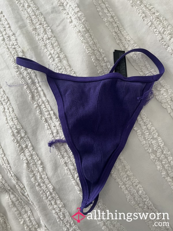 🪻Wrecked Purple G-string / Thong 🪻
