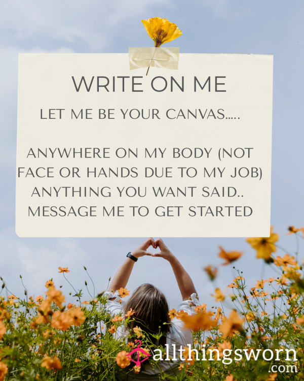 Write On Me
