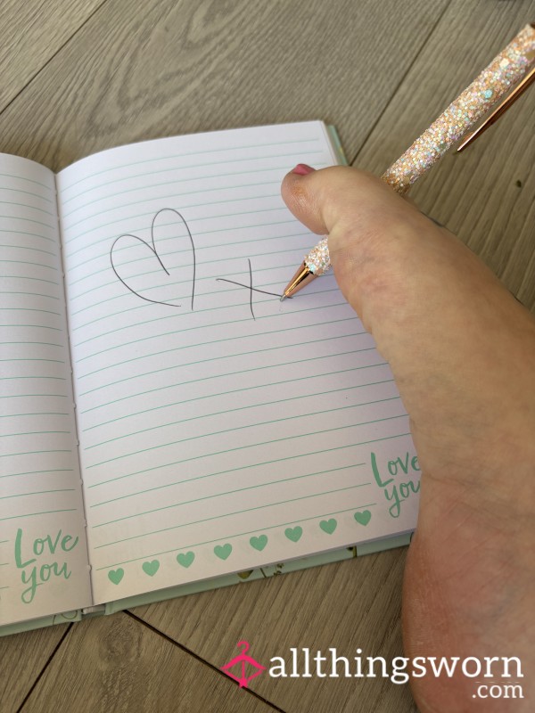 Write With My Feet For You 🦶