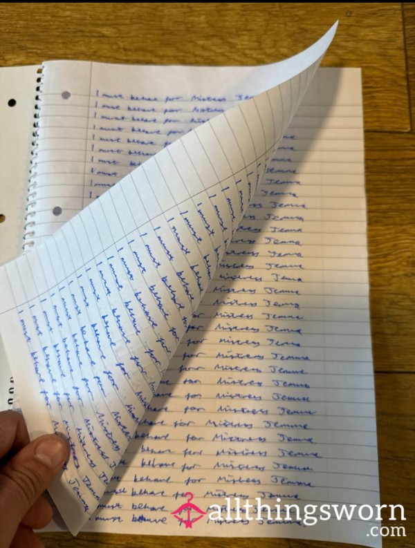 Write Your Lines