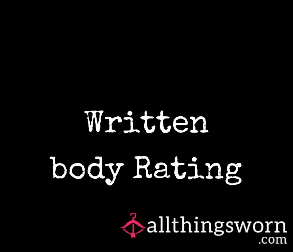 Written Body Rating