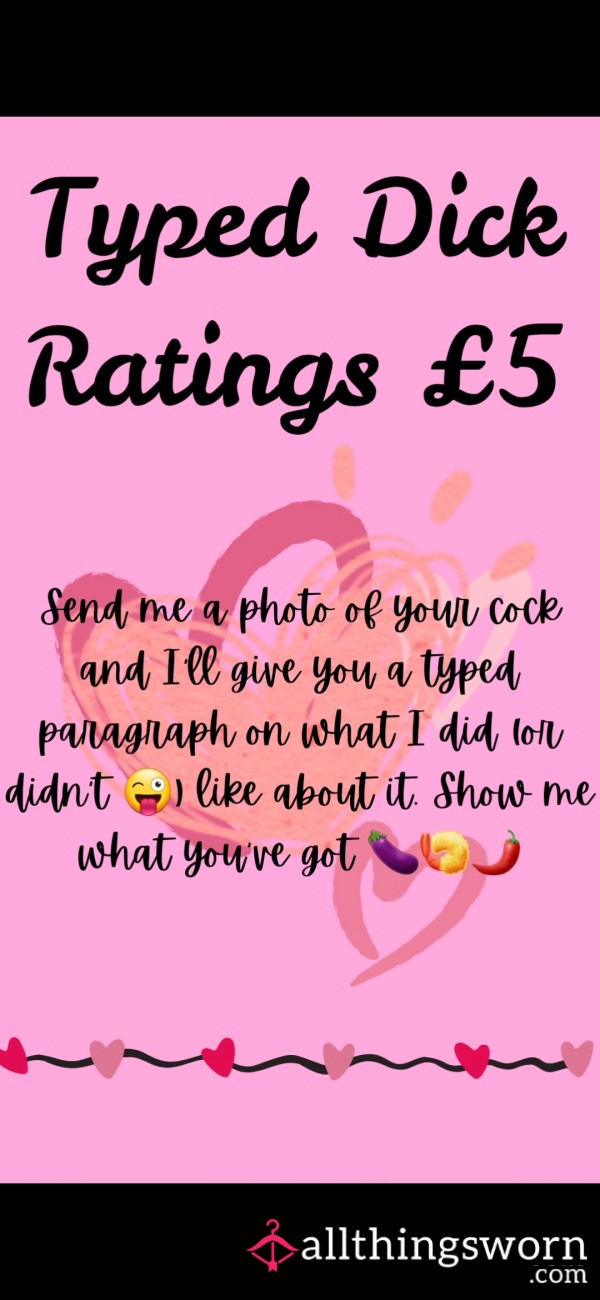 Written D*ck Rate