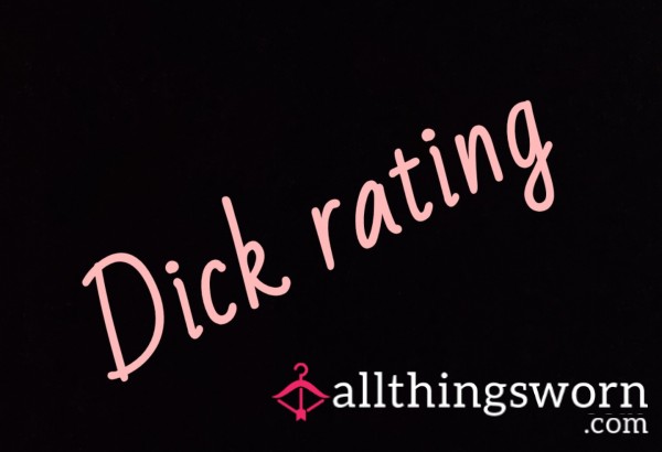 Written D*ck Rating