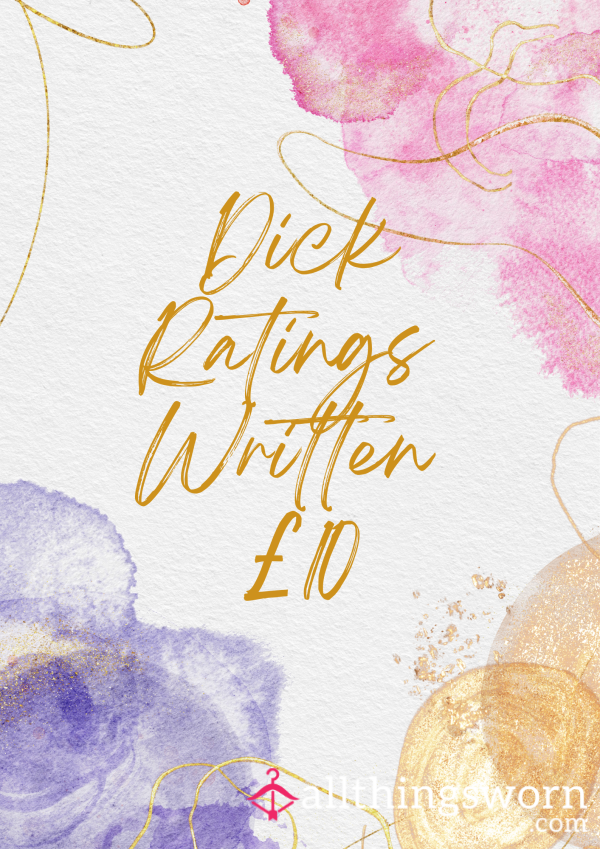 Written D*ck Rating