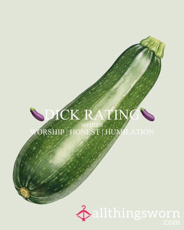 🍆Written D*ck Rating From My Desk - Naughty Office Secret 🍆