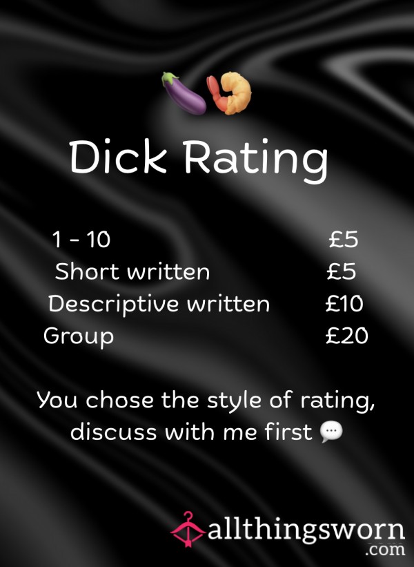 Written D*ck Review 🍆