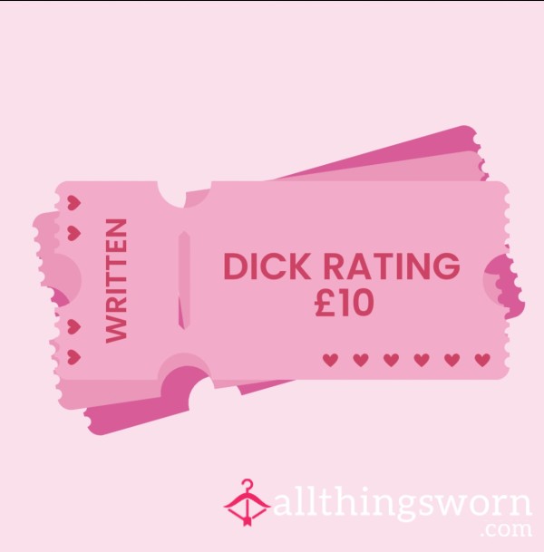 Written Di*k Rating