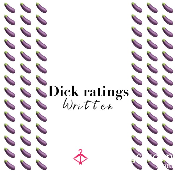 Written 🍆 Rating