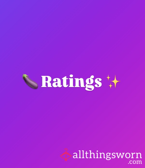 Written 🍆 Ratings