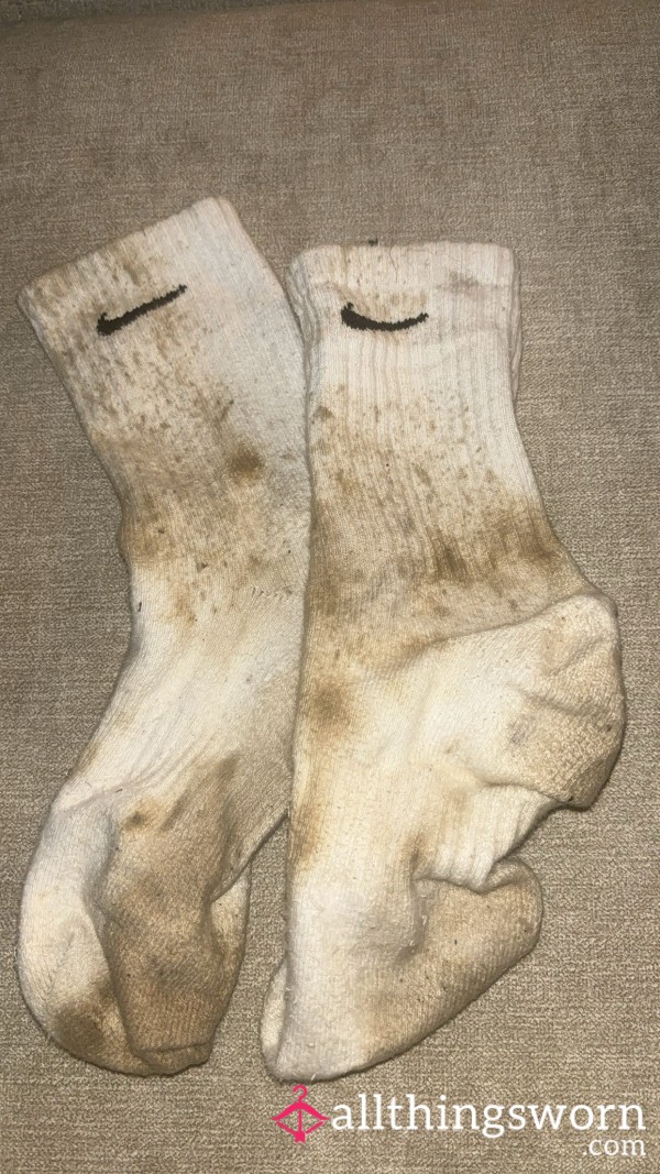 X Dirty Nike Socks