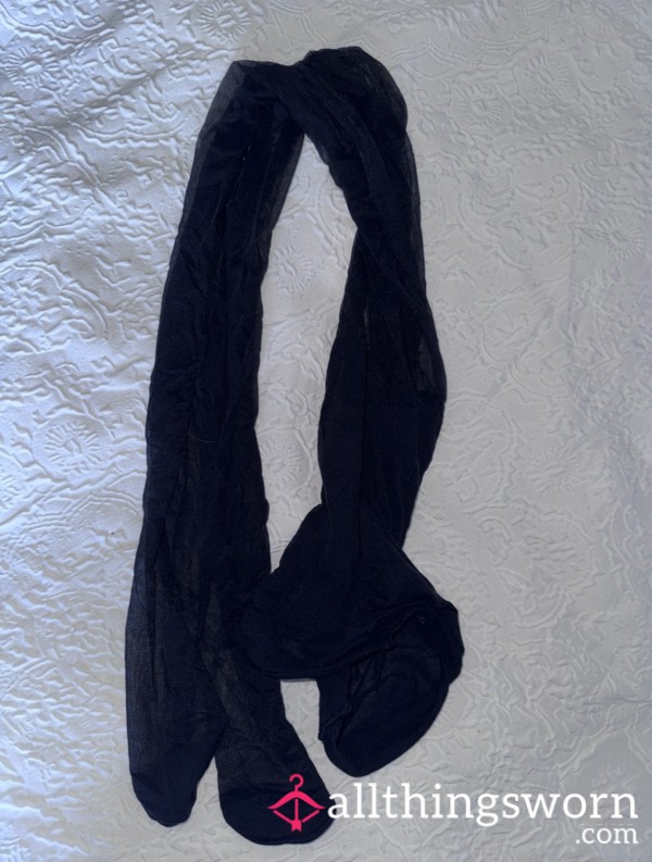 X1 Black Sheer Tights