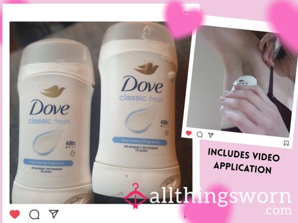 X2 Used Deodorant Bundle + Personal Underarm Video