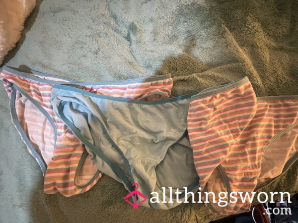 X3 OLD USED UGLY UNDIES