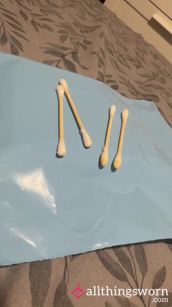 X4 Used Cotton Buds
